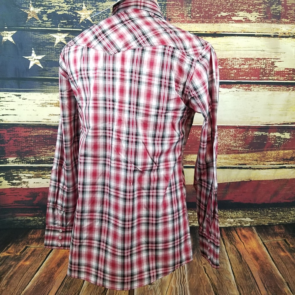 WYOMING TRADERS SNAP UP WESTERN OVERSIZED SHIRT - Picture 4 of 7